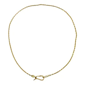 Staple Gold Necklace - Leah Abercrombie