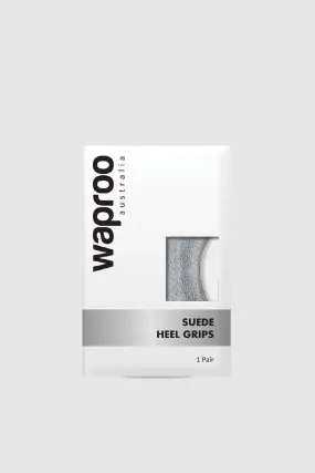 Waproo Platinum Suede Heel Grips
