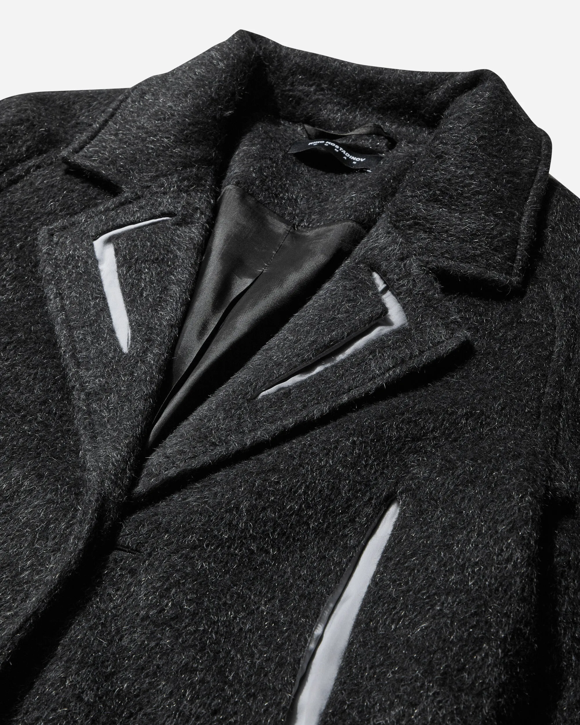 Women's Bowie Tailored Coat Sable Black / Silver
